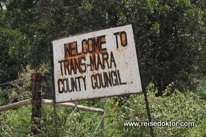 Masai Mara Eingang