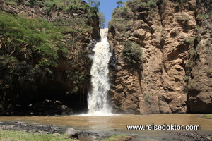 Makalia Wasserfall im Lake Nakuru Nationalpark