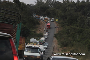 Verkehrsstau in Nairobi