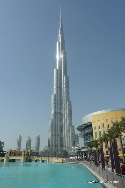 Das derzeit höchste Gebäude der Welt: Der Burj Kahlifa in Dubai