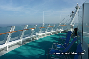 Deck auf der AIDA