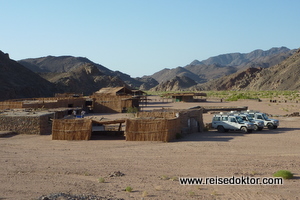 Beduinendorf bei Ausflug von Hurghada