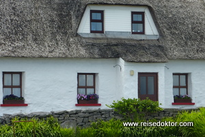 Haus auf den Aran Islands