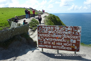 Moher Klippen in Irland