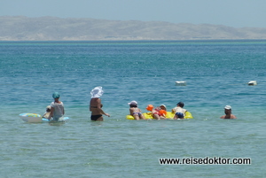 Sandstrand vom Siva Grand Beach Hotel, Hurghada