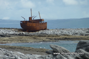 Schiffswrack Aran Islands