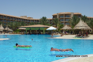 Pool im Siva Grand Beach Hotel, Hurghada