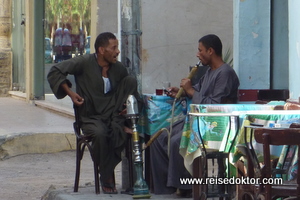 Strassenleben in Hurghada Stadt