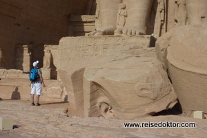 Abu Simbel Eingang