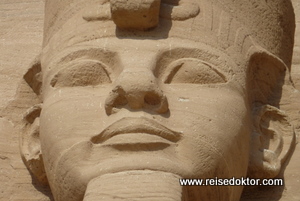 Abu Simbel Kopf Ramses II