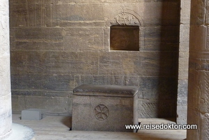 Altar im Philae Tempel