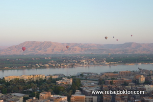 Ballonfahrt über Luxor