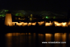 Light and Sound Show in Karnak, Luxor