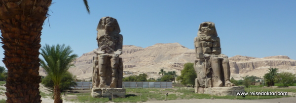 Memnonkolosse in Luxor (Theben-West)