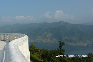 Ausblick auf Pokhara