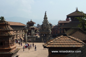 Mittelalterliches Flair in der Altstadt von Bhaktapur