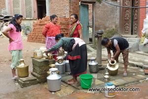 Brunnen in Bhaktapur