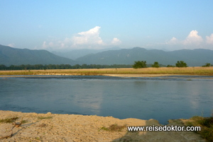 Fluss im Chitwan Nationalpark