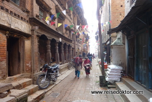 Gasse in Bhaktapur