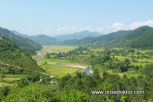 Landschaft bei Pokhara