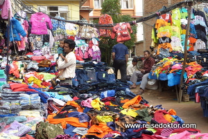 Markt in Nepal (Stadt Patan)