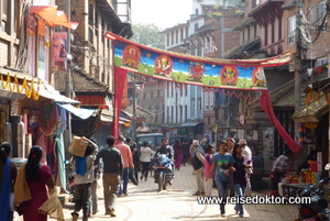 Strasse in Bhaktapur