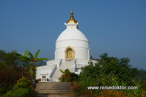 Weltfriedenspagode in Pokhara