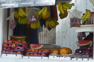 Gemüse Markt auf Tobago