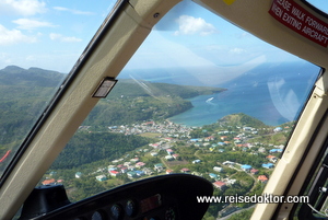 Hubschrauberflug St. Lucia