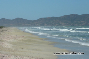 Muschelstrand auf Isla Margarita