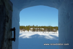 Schneeiglu Finnland