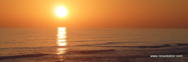 Sonnenuntergang Namibia