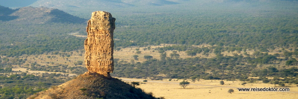 Vingerklip - Fingerklippe in Namibia