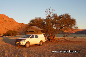 Camping Tirasberge, Namibia