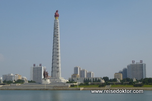 Juche Turm in Pjöngjang