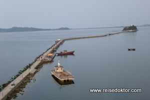 Promenade, Wonsan, Nordkorea