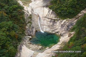 Wasserfall Kumgangsan, Nordkorea