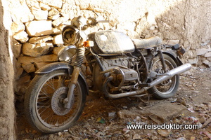 Altes Motorrad, Oman