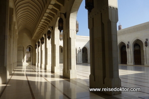 Die große Sultan Qaboos Moschee