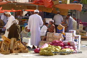 Gemüsemarkt im Oman