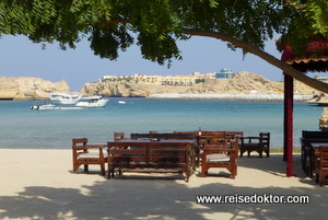 Strandbar, Oman Dive Center