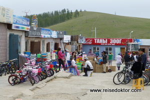 Markt in Bulgan