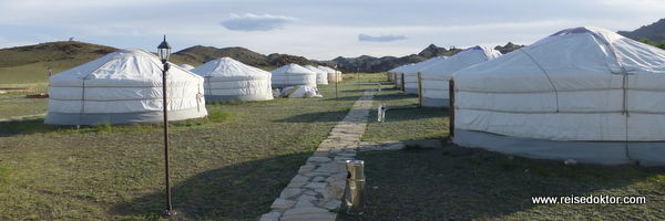 Gercamp in der Mongolei