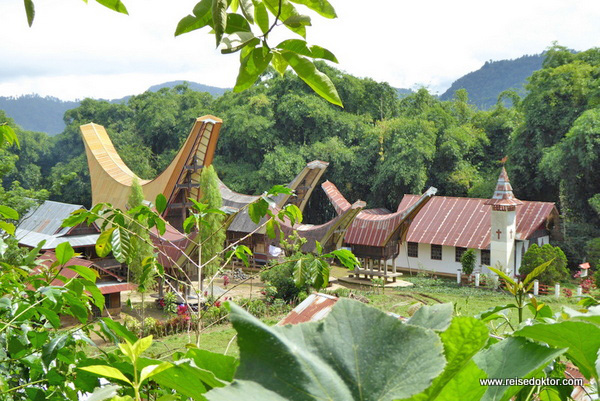 Häuser Toraja Rantepao