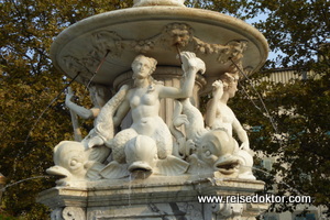 Brunnen in Carcasonne