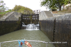 Canal du Midi Schleuse