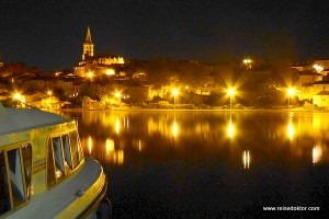 Castelnaudary bei Nacht