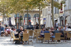 Hauptplatz von Carcasonne