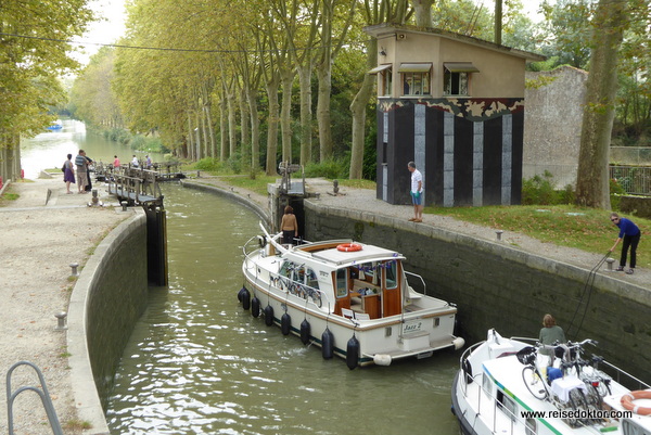Schleusen am Canal du Midi