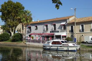 Portiragnes Hafen Hausboot